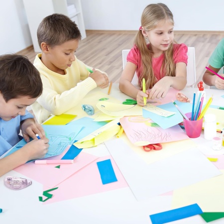 Aplicator 6 Bucăți Rolă Adezivă de Tip Corector, Bandă Dublu Adezivă pentru Fotografii, Scrapbooking și Artizanat - Img 2