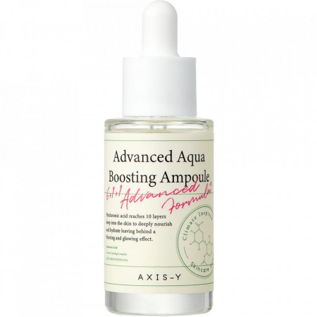 AXIS-Y Advanced Aqua Boosting Ampoule - Ser pentru fata intens hidratant cu acid hialuronic - gramaj 30ml