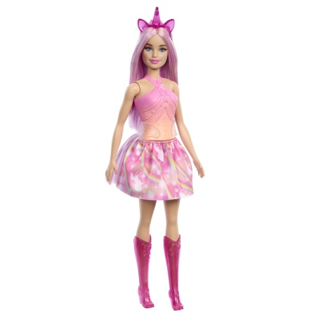 BARBIE PAPUSA BARBIE CU ACCESORII MAGICE DE UNICORN - Img 2