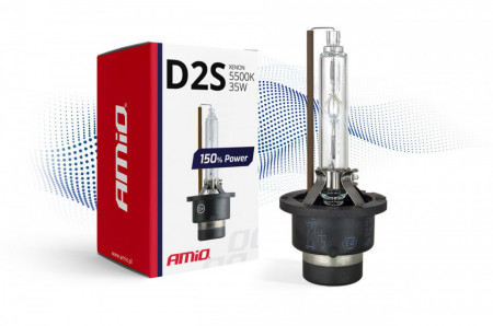 Bec Xenon D2S 5500K AMiO 150% PUTERE