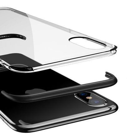 Bumper Tpu Baseus Armor pentru iPhone X / XS , transparenta - Img 4