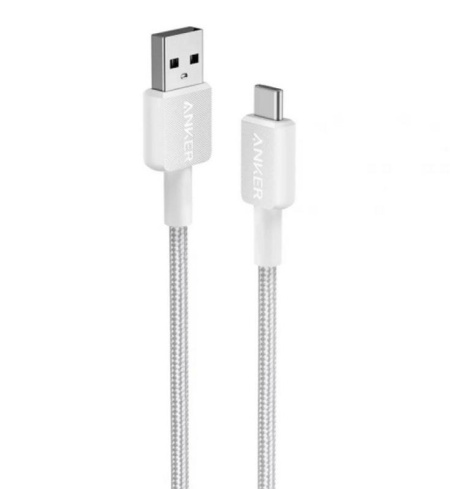 Cablu alimentare si date Anker 0.9m, alb - Img 3