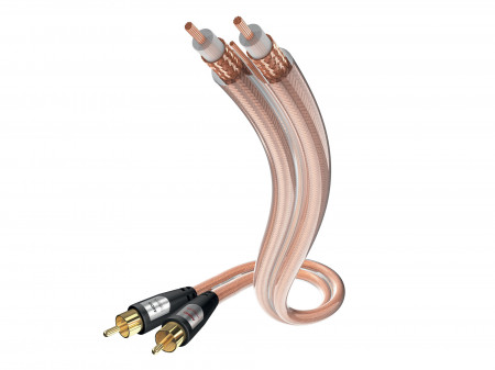 Cablu audio RCA Stereo 5.0m Inakustik Star, cod 0030415