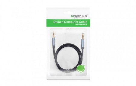 Cablu audio UGREEN AV122 Mini 3.5mm AUX 5m (blue) - Img 3