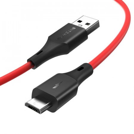 Cablu de date Micro USB BlitzWolf BW-MC13 2A 1m - Img 2