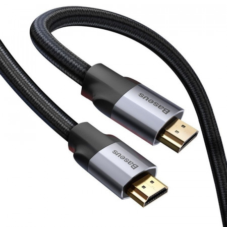 Cablu HDMI la HDMI Baseus Enjoyment Series 4K, 2m Dark gray - Img 7