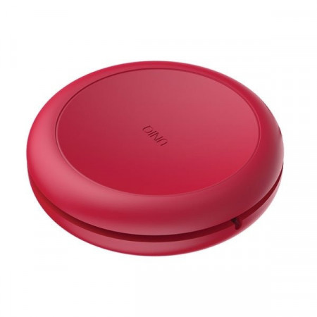 Cablu UNIQ MFI Halo cu cablu retractabil USB-C la Lightning 18W 1.2m - rosu - Img 2