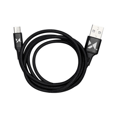 Cablu Wozinsky USB - microUSB 2,4A 1m negru (WUC-M1B) - Img 5