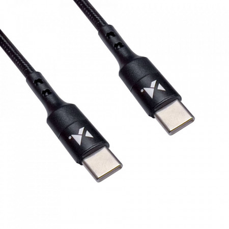 Cablu Wozinsky USB Tip C - USB Tip C Power Delivery 18W 1m negru (WUC-PD-CC1B) - Img 6