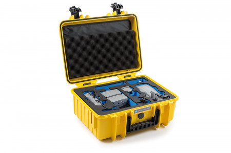 Carcasa B&W tip 4000 pentru DJI Mavic Air 2 / Air 2S, galbena