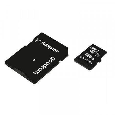 Card de memorie Goodram Microcard 128 GB micro SD HC UHS-I clasa 10 + adaptor SD (M1AA-0640R12) - Img 4