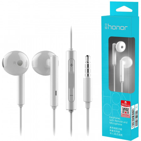 Casti Audio In Ear, Microfon, Buton Control Volum, Mufa Jack 3,5 mm, Alb