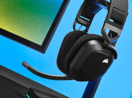 Casti Gaming Corsair HS80 RGB USB Carbon - Img 12