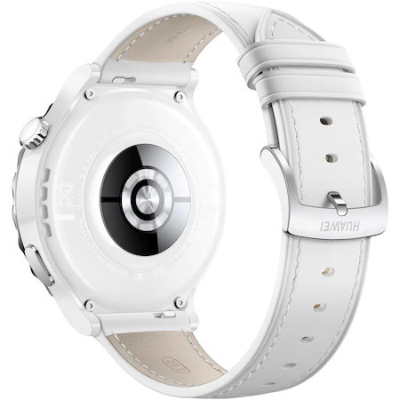 Ceas smartwatch Huawei Watch GT 3 PRO, Leather Strap, White - Img 4