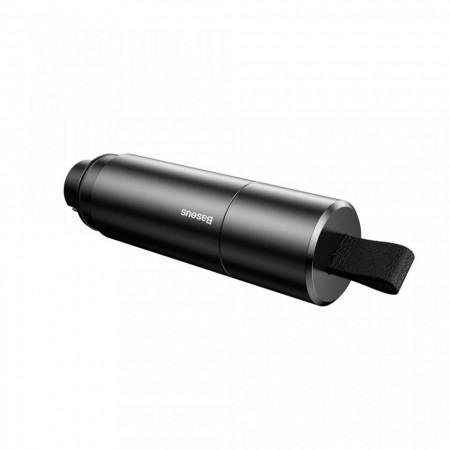 Ciocan parbriz + cutter centura , Baseus , negru CRSFH-0G - Img 2