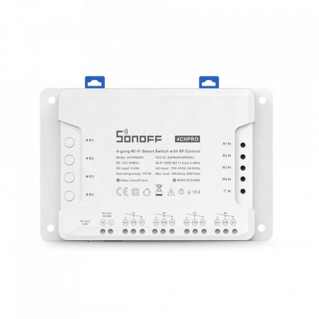 Comutator/Releu WiFi inteligent 4 canale Sonoff 4CH R3 PRO (model NOU)