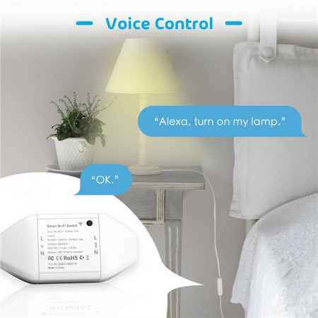 Comutator universal Meross Smart Wi-Fi Switch MSS710 - Img 6