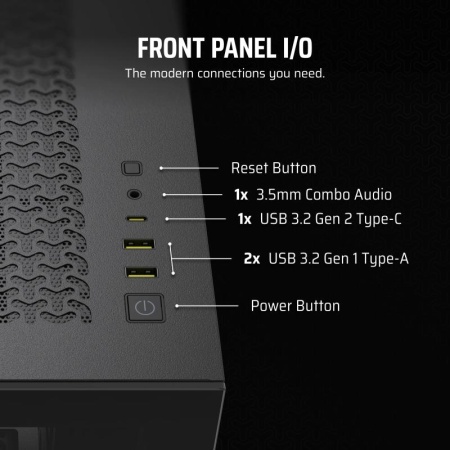CR Case 3500X Mid-Tower Black - Img 12