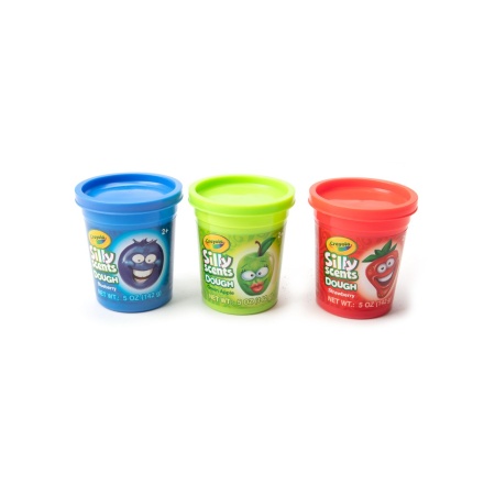 CRAYOLA SILLY SCENT SET 3 BORCANASE CU PLASTILINA PARFUMATA 142G - Img 2