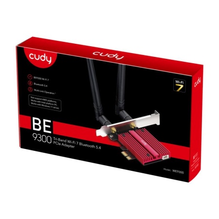 CUDY BE9300 Wi-Fi 7 PCI Express Adapter - Img 6