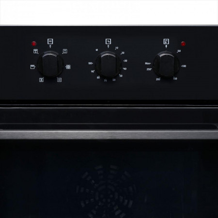 Cuptor incorporabil Heinner HBO-V656GC-BK, Electric, 65 l, 6 functii, Multifunctional, Grill, Ventilatie, Timer, Clasa A, Negru - Img 3