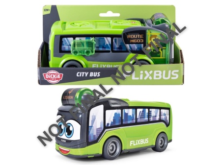 DICKIE TOYS ABC AUTOCAR FLIXBUS 22CM - Img 3
