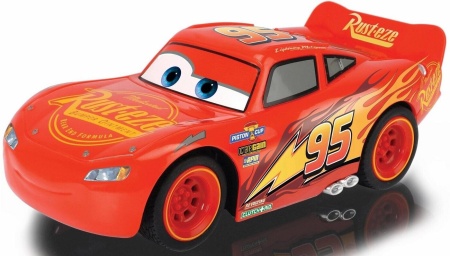 DICKIE TOYS CARS MASINUTA RC CU TELECOMANDA FULGER MCQUEEN SCARA 1 LA 32 - Img 2