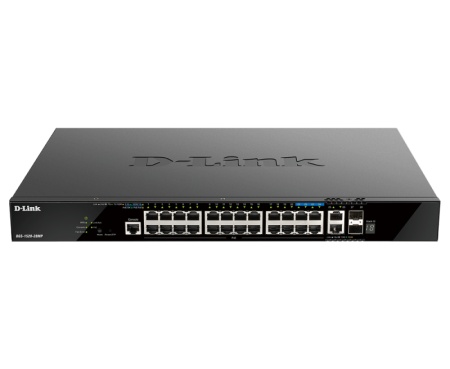 DLINK SW 28P-GB 2P-SFP+ SMART RM POE L3 - Img 2
