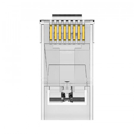 Fisa modulara RJ45 Cat.5E FTP Vention IDAR0-10, transparenta, 10 buc. - Img 3