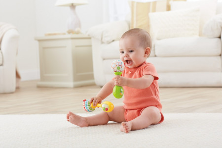 FISHER PRICE SET 2 ZORNAITOARE MARACAS - Img 3