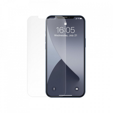 Folie de protectie Baseus 2x Sticla securizata mata 0,25 mm iPhone 12 mini transparent (SGAPIPH54N-LM02)