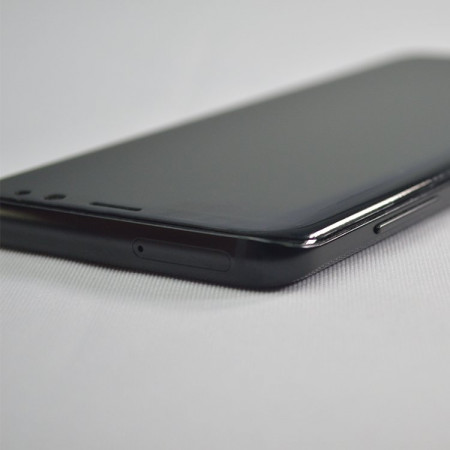 Folie protectie 3D Edge Nano Flexi Glass complet hibrid cu cadru pentru Samsung Galaxy S20 Ultra negru (senzor de amprentă pe ecran) - Img 6