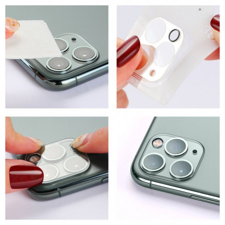 Folie sticla pentru camera Wozinsky 9H pentru iPhone 12 Pro - Img 5