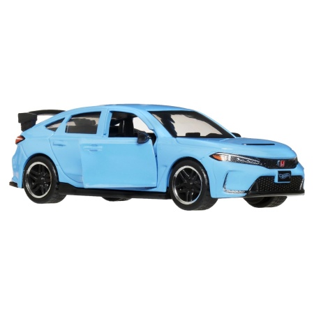 HOT WHEELS MASINUTA METALICA CU SISTEM PULL BACK HONDA CIVIC TYPE R 2023 FACTORY FRESH SCARA 1 LA 43 - Img 2