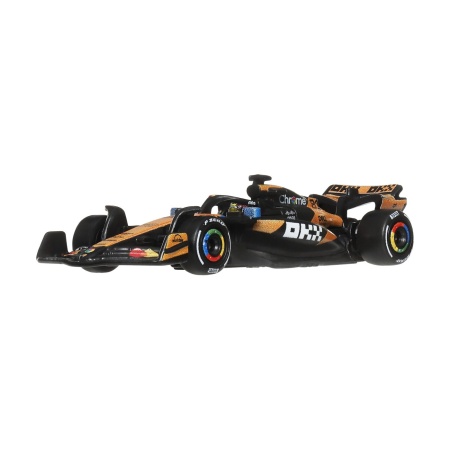 HOT WHEELS PREMIUM REAL RIDERS FORMULA 1 2024 MASINUTA METALICA MCLAREN FORMULA 1 TEAM NUMARUL 81 SCARA 1 LA 64 - Img 2