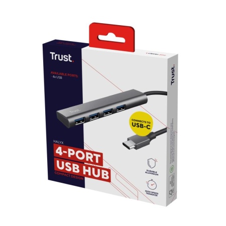 Hub Trust Halyx USB-C to 4 x USB-A 3.2 - Img 14