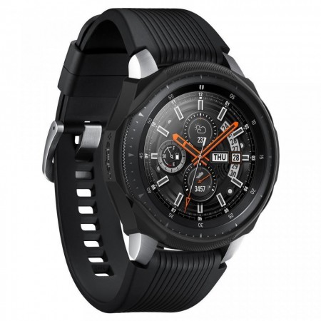 Husa protectoare Spigen pentru smartwatch Samsung Watch 42 mm , negru - Img 3