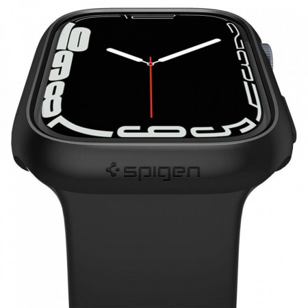 Husa SPIGEN THIN FIT APPLE WATCH 7 (45MM) BLACK - Img 2