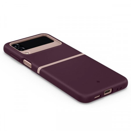 Husa telefon CASEOLOGY NANO POP pentru Samsung GALAXY FLIP 4 BURGUNDY BEAN - Img 8