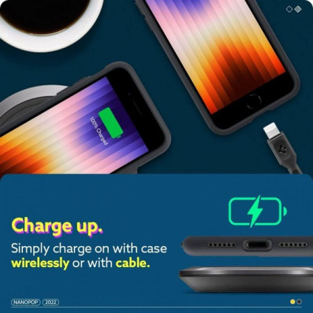 Husa telefon NANO POP pentru IPHONE 7/8 / SE 2020/2022 BLUEBERRY NAVY - Img 2