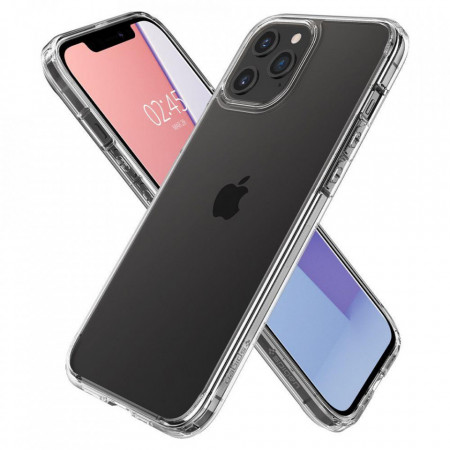 Husa telefon Spigen Ultra Hybrid pentru iPhone 12 Pro / iPhone 12 Crystal Clear - Img 6