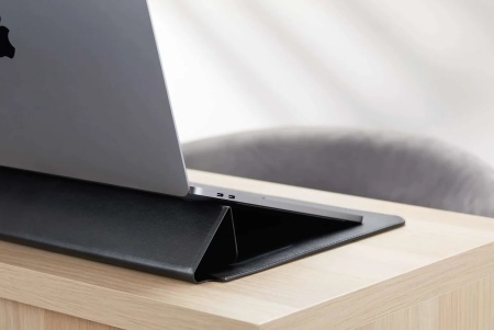 HyperShield Stand &amp; Go Laptop Sleeve, MacBook Pro 15"/16" Black - Img 2