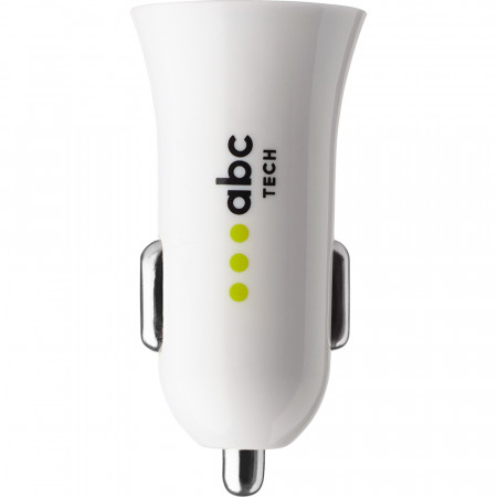 Incarcator Auto cu un port USB si incarcare rapida 5V/1A Alb