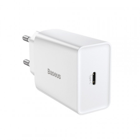 Incarcator Baseus Speed ​​Mini, USB-C, PD, 3A, 20W (alb) - Img 8