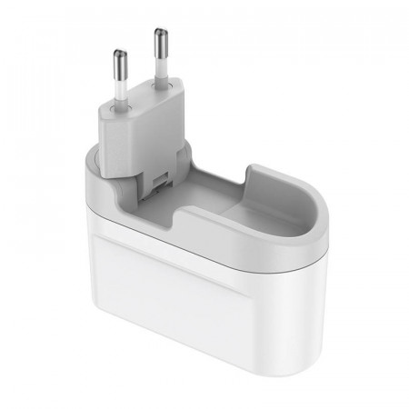 Incarcator de perete 2x USB Budi 326RE, 65 W, (alb) - Img 2