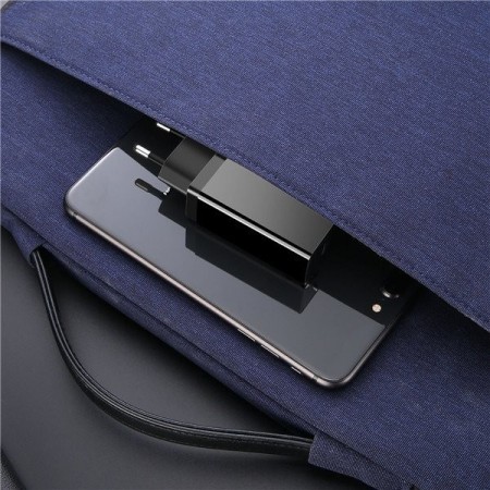 Incarcator retea pentru telefon , Dux Ducis c40 , 1 port Usb Smart , 1 x Type C PD 3.0 , negru - Img 3