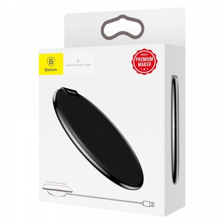 INCARCATOR TELEFON WIRELESS, BASEUS IX ELEGANT, NEGRU - Img 8