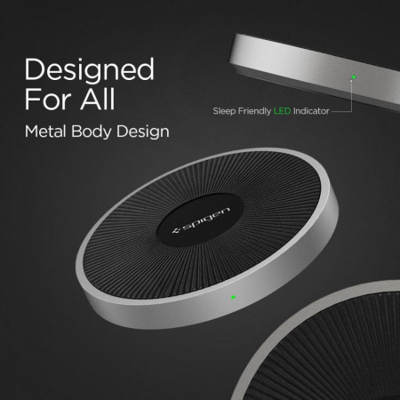 Incarcator wireless Spigen F306w - negru - Img 5