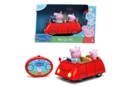 JADA PEPPA PIG MASINUTA RC CU TELECOMANDA ROSIE CU FIGURINE - Img 2