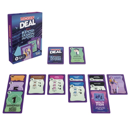 JOC MONOPOLY DEAL VANATORI DE DEMONI K POP IN LIMBA ENGLEZA - Img 2